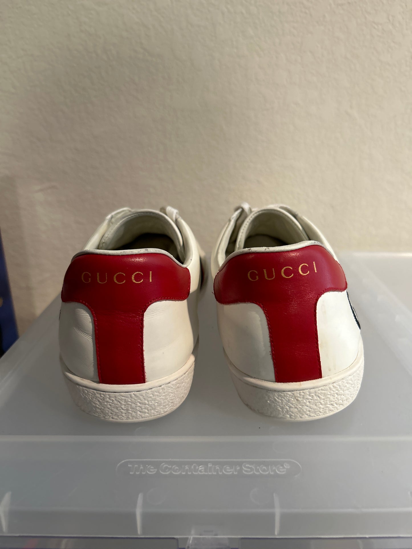 Gucci Ace White Red Size 42