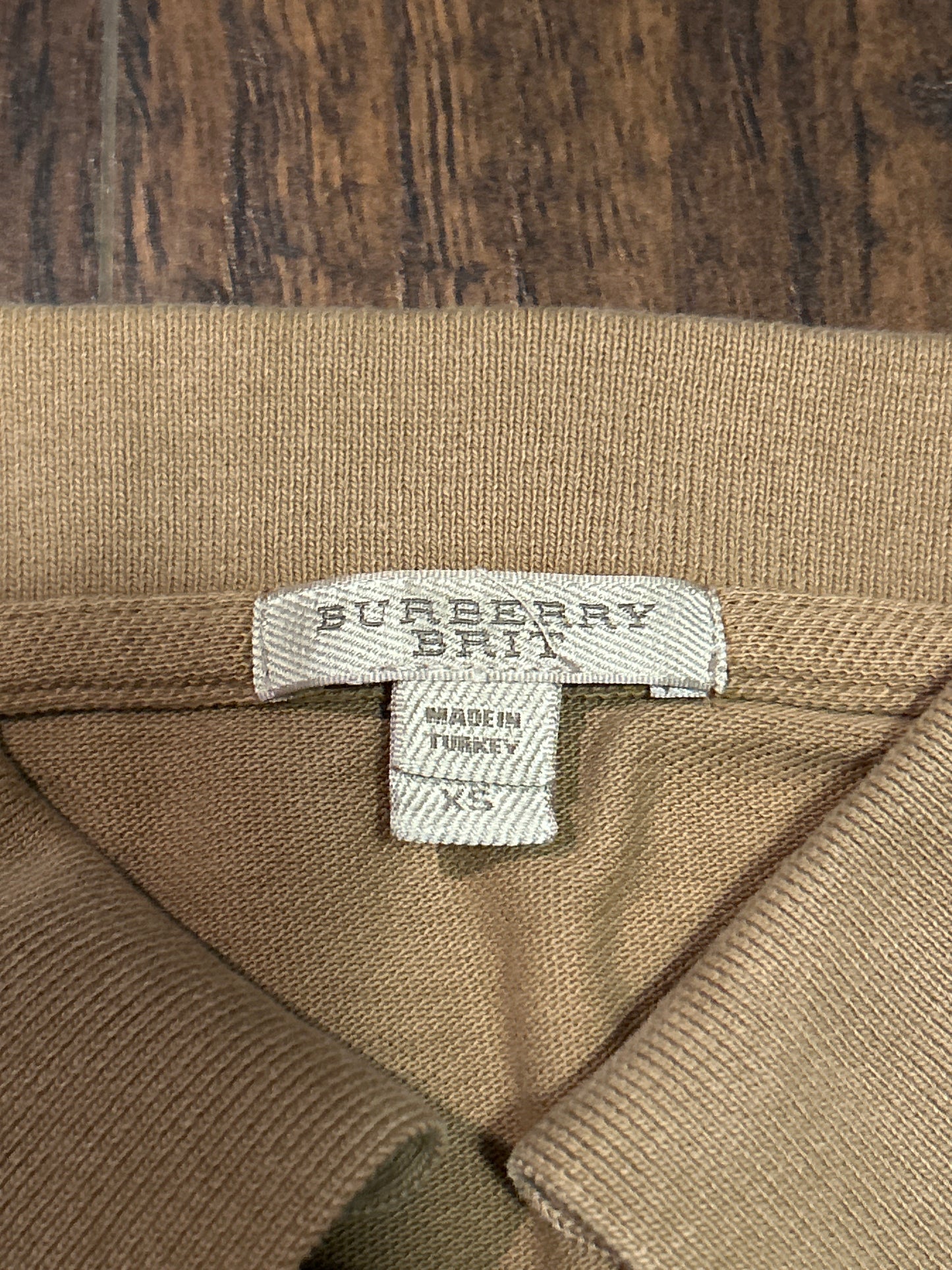 Burberry Brit Polo Tan Size XS