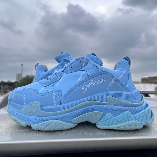 Balenciaga Triple S Baby Blue Size 42