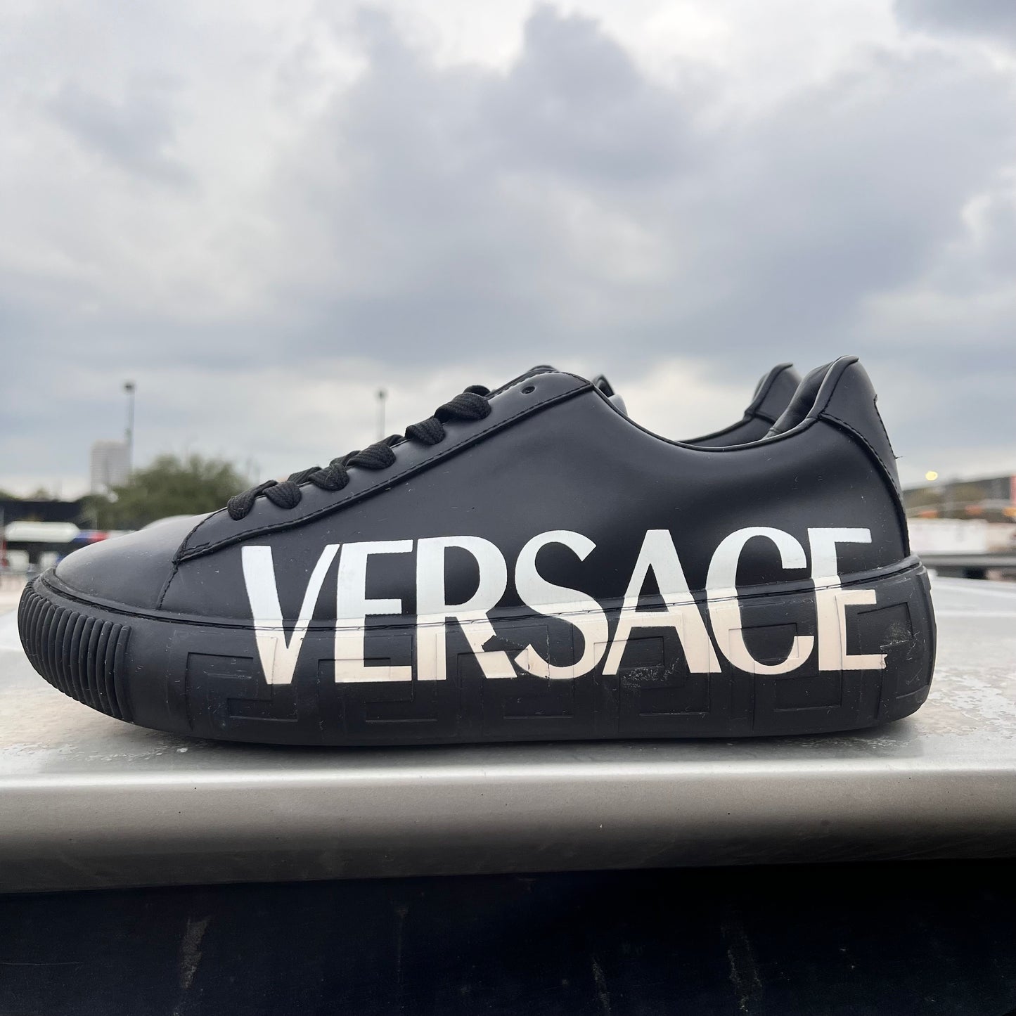 Versace Black Sneakers Size 41