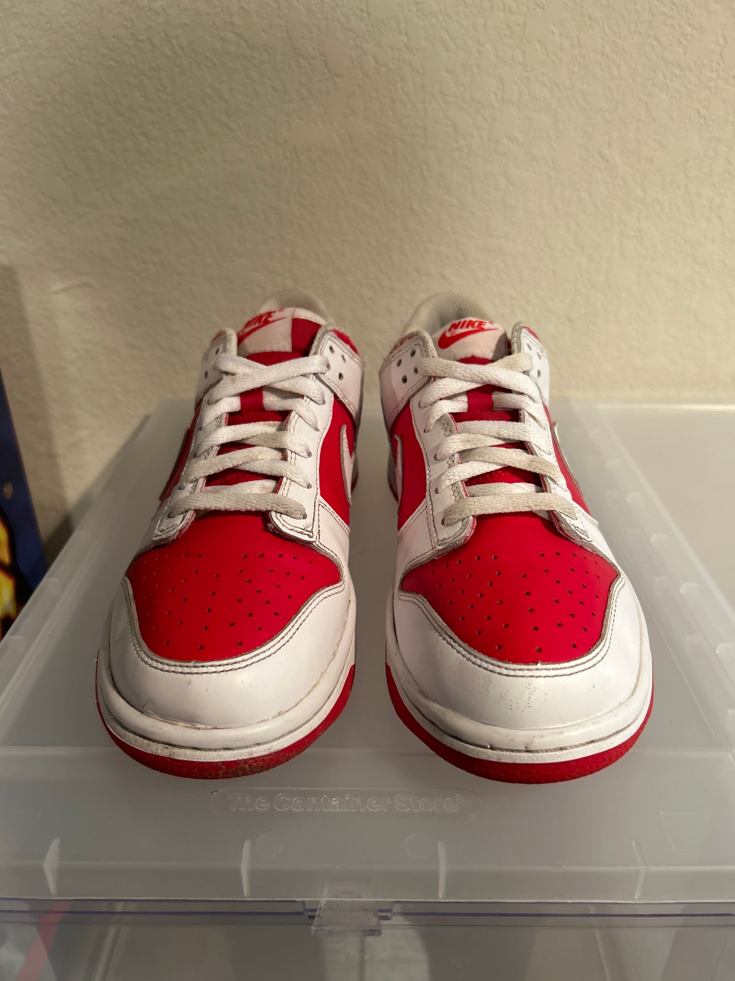 Champ Red Dunk Low Size 7Y