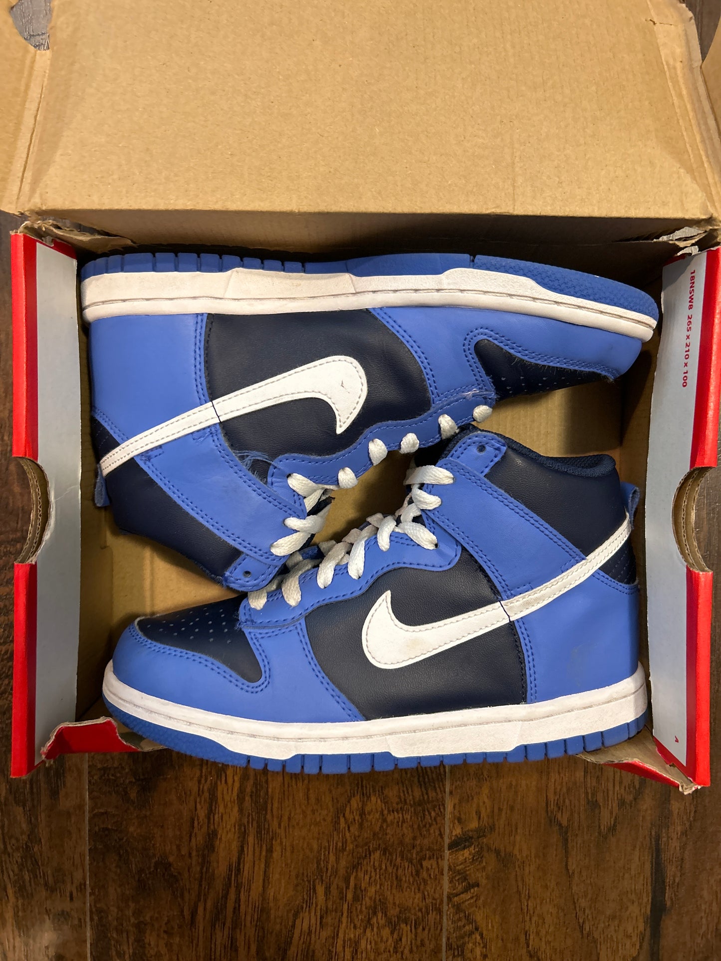 Medium Blue Dunk High Size 4.5Y