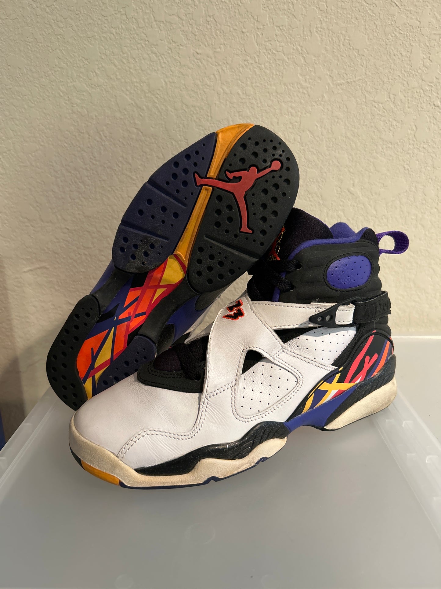 Jordan 8 Three Peat Size 5Y