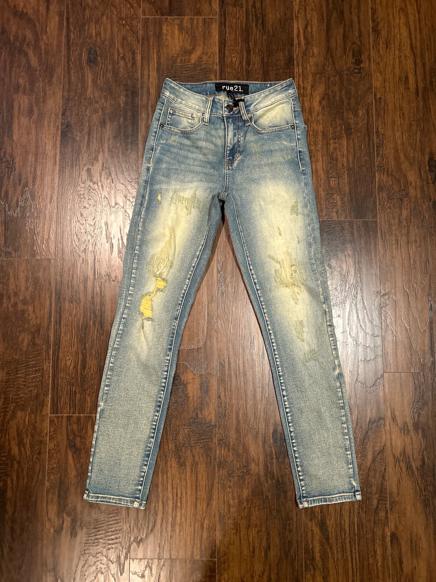 Rue21 Blue Skinny Jeans Size 26