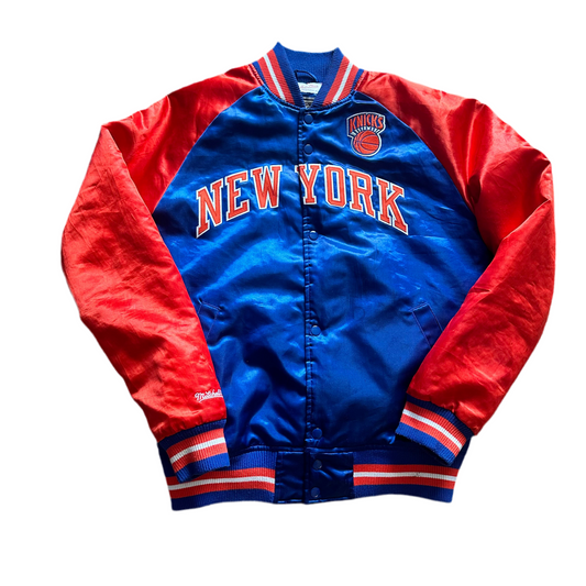 New York Knicks X Mitchell & Ness Throwback Jacket Size S