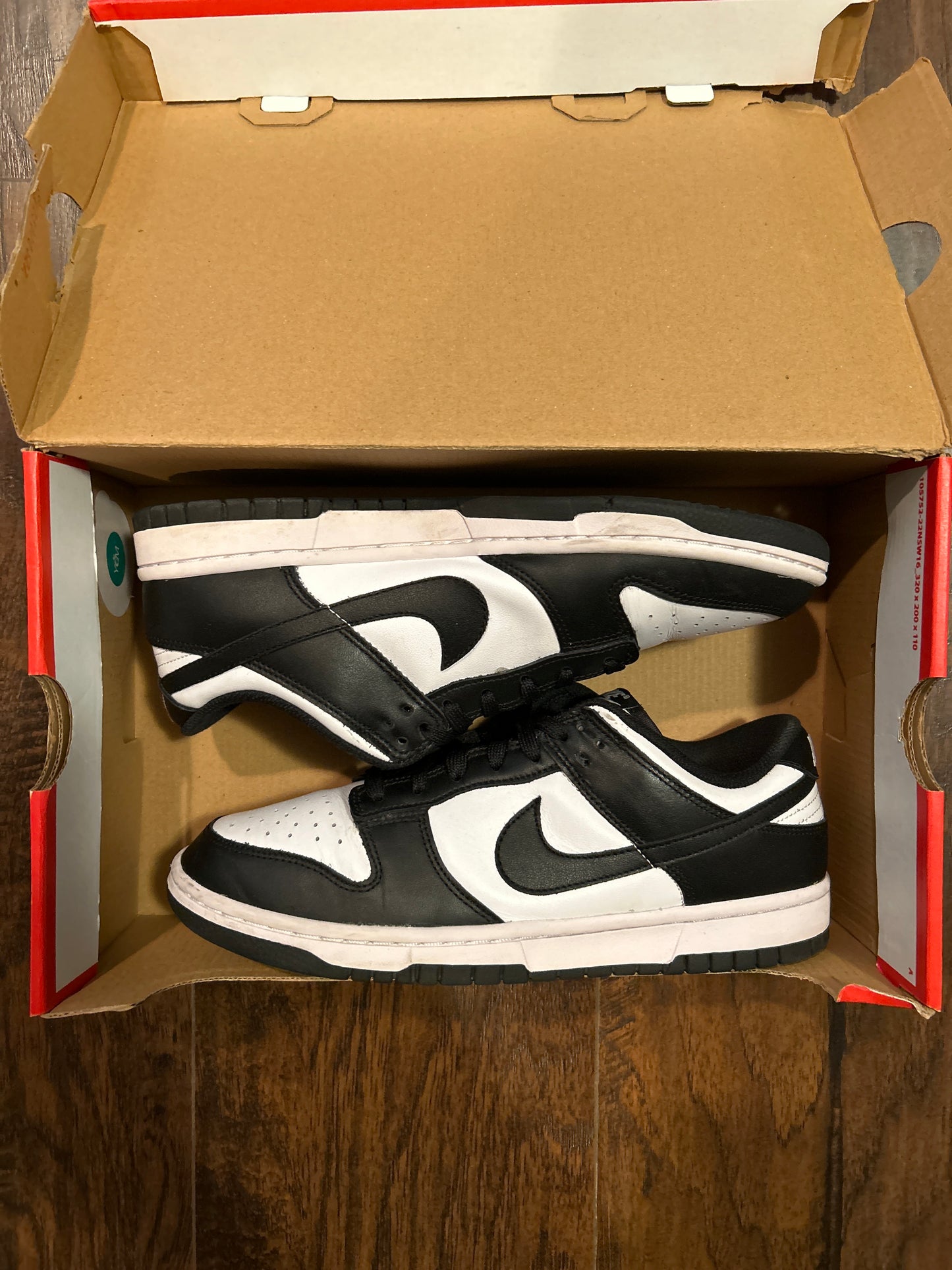 Panda Dunk Low Size 9.5W/8M