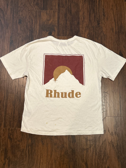 Rhude Shirt White Size L