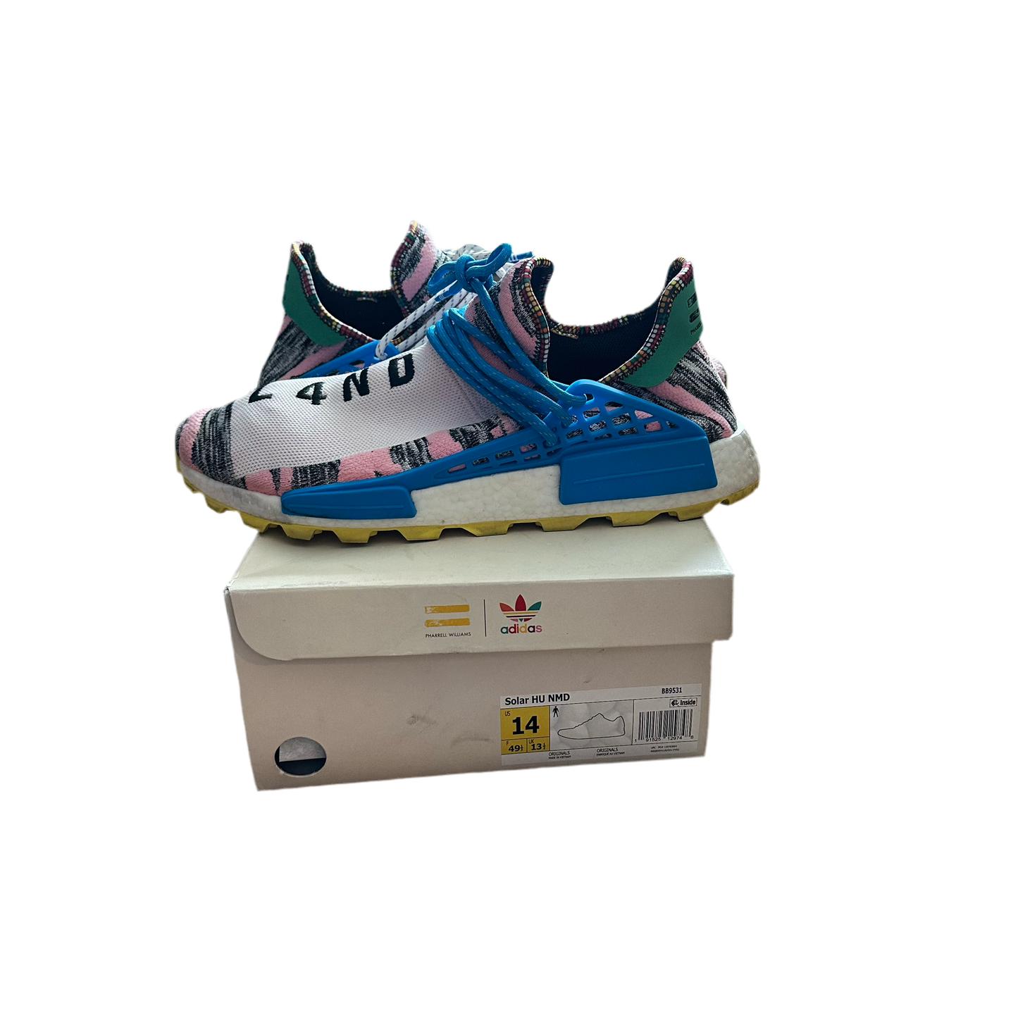 Adidas Hu Racer Moth3r Land Size 14