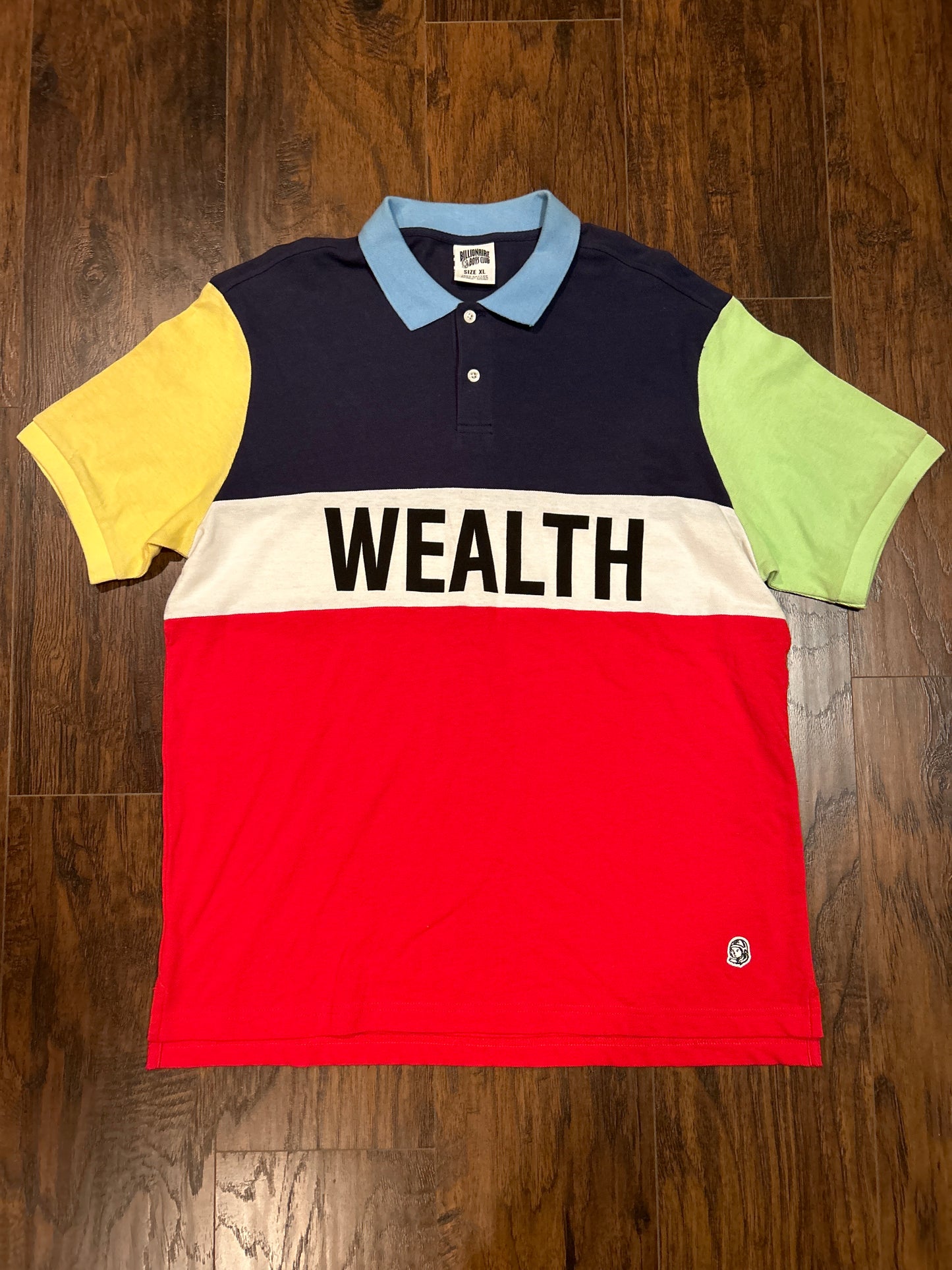 Billionaire Boys Club Wealth Polo Size XL