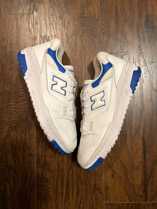 New Balance 550 White Blue Size 9.5