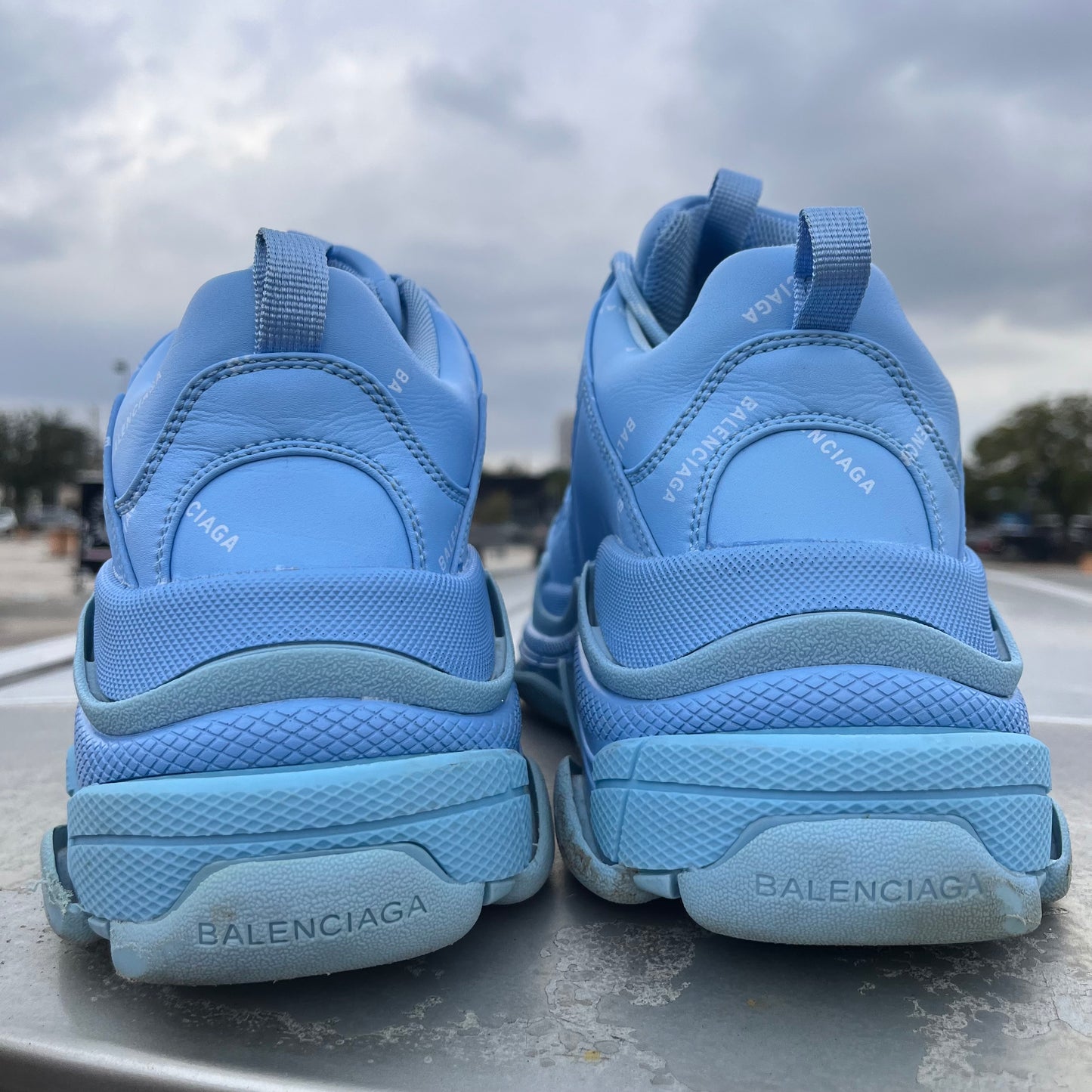 Balenciaga Triple S Baby Blue Size 42