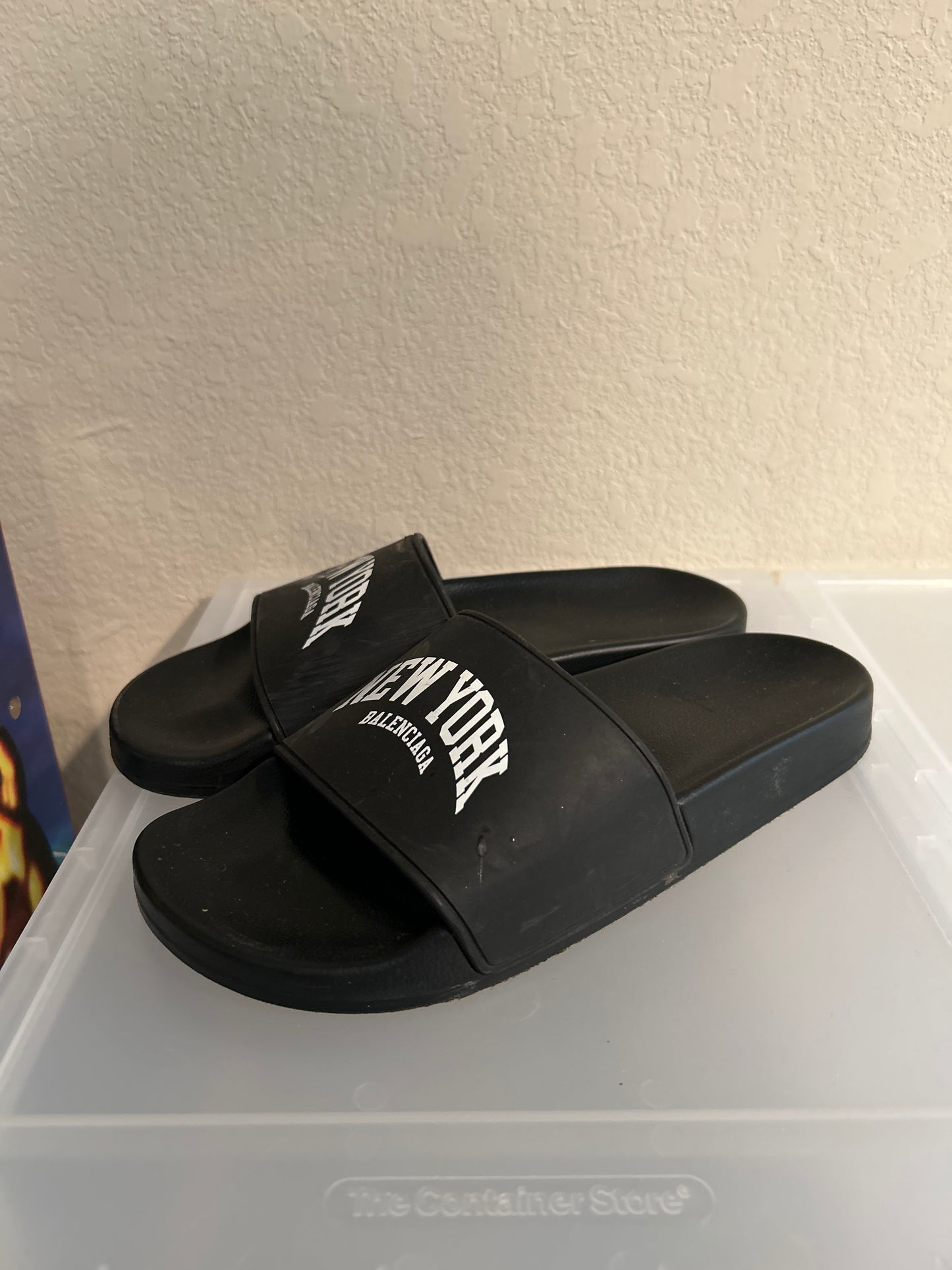 Balenciaga NY Pool Slides Size 9W/7M