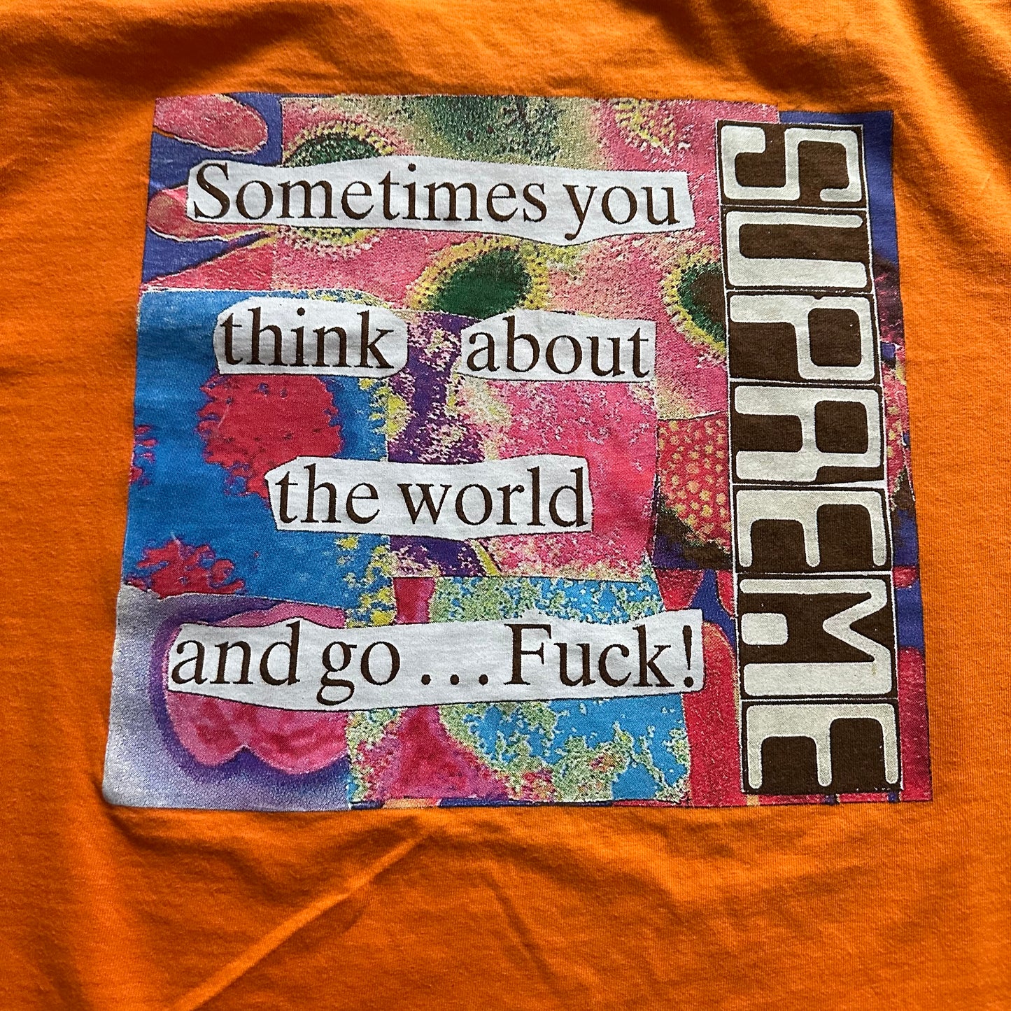 Supreme Fuck Tee Size L