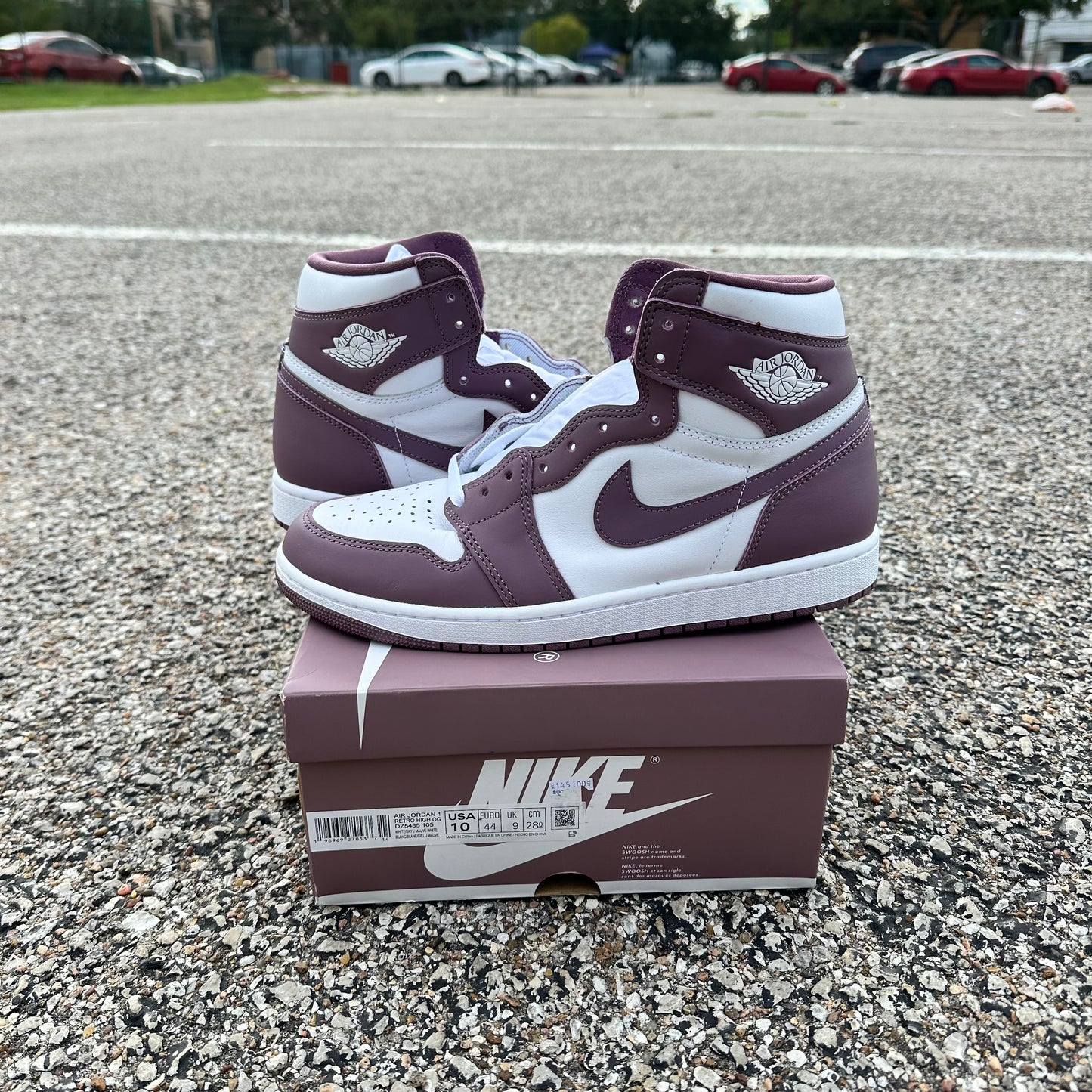 AJ1 Muave Size 10