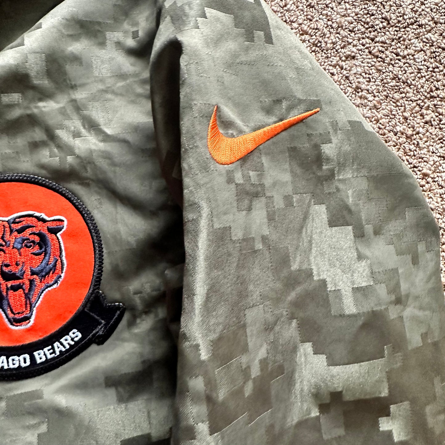 Chicago Bears X Nike NFL Salute To Service Jacket Size S