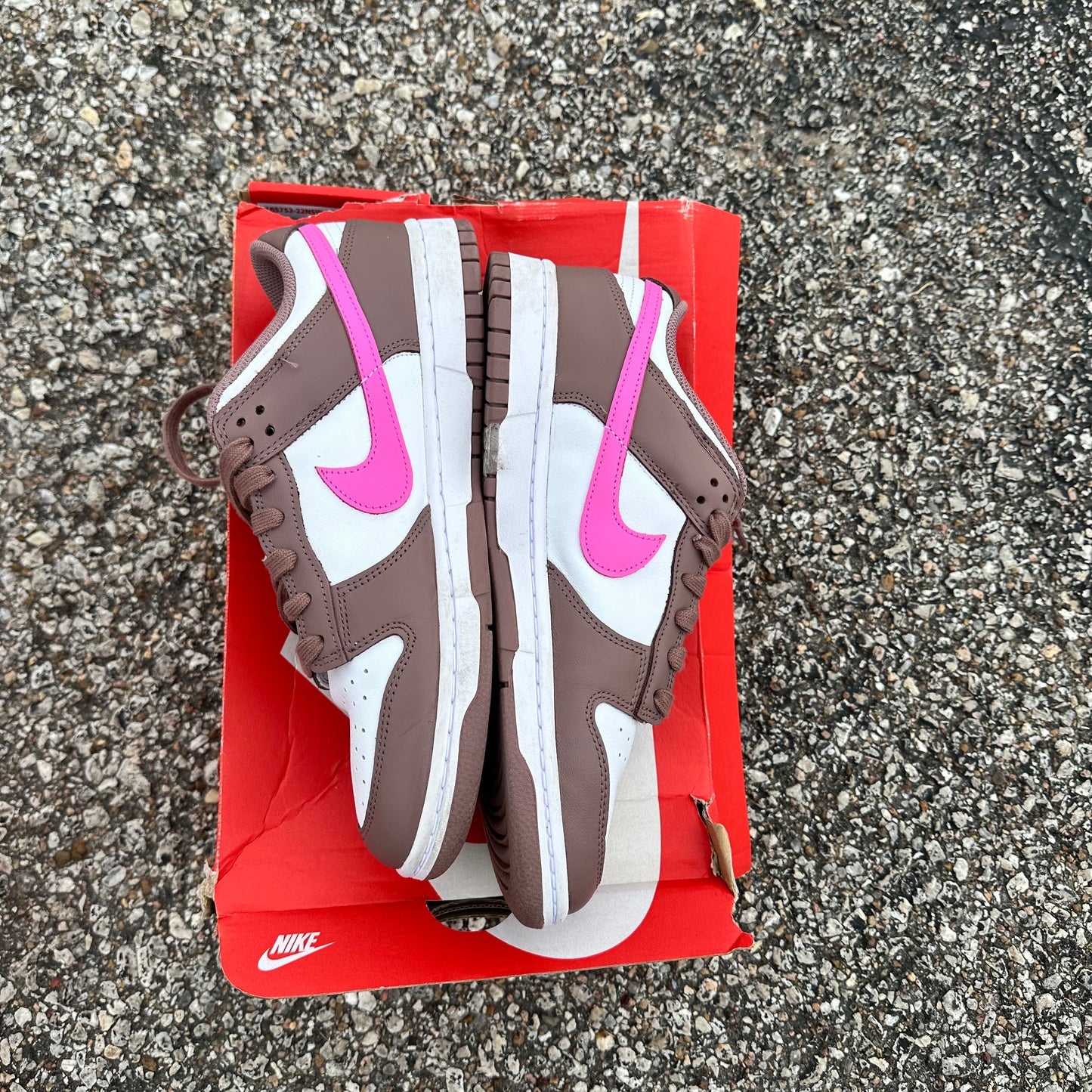 Dunk Low Brown Pink Size 10