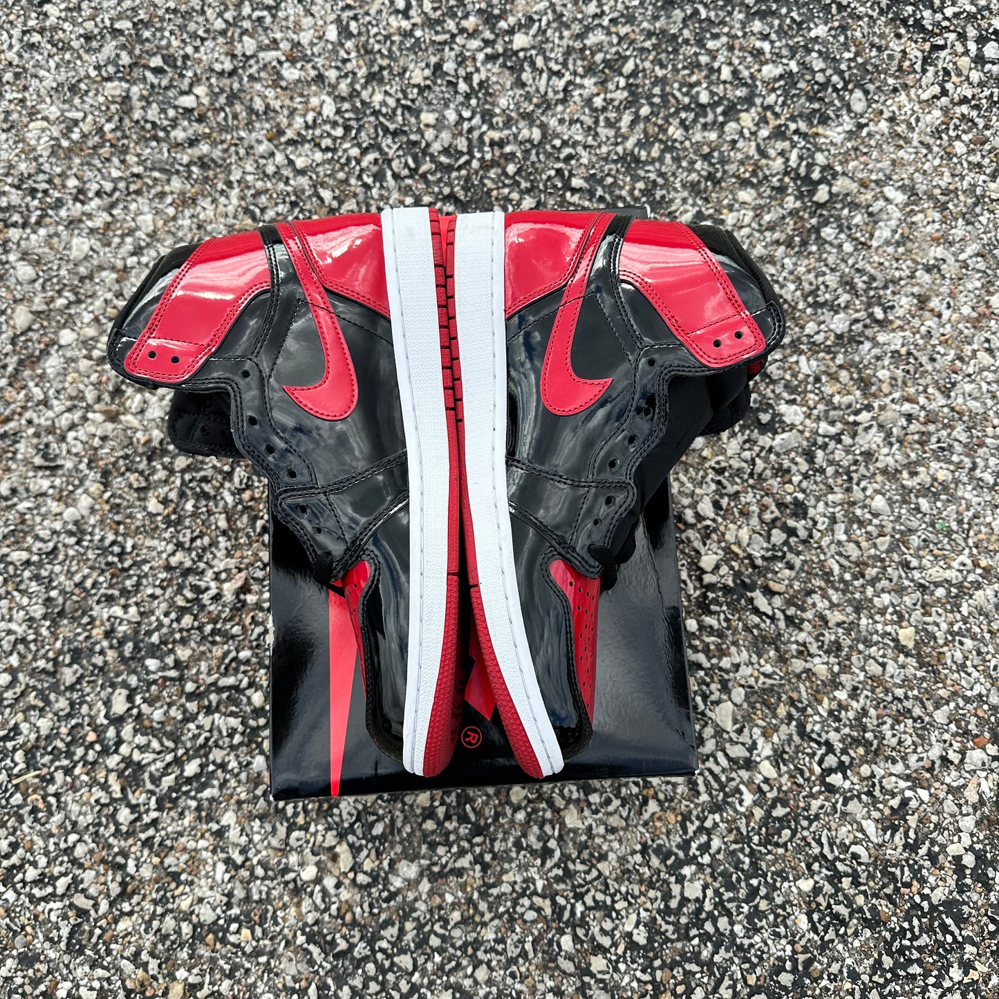 AJ1 Patent Bred Size 9.5