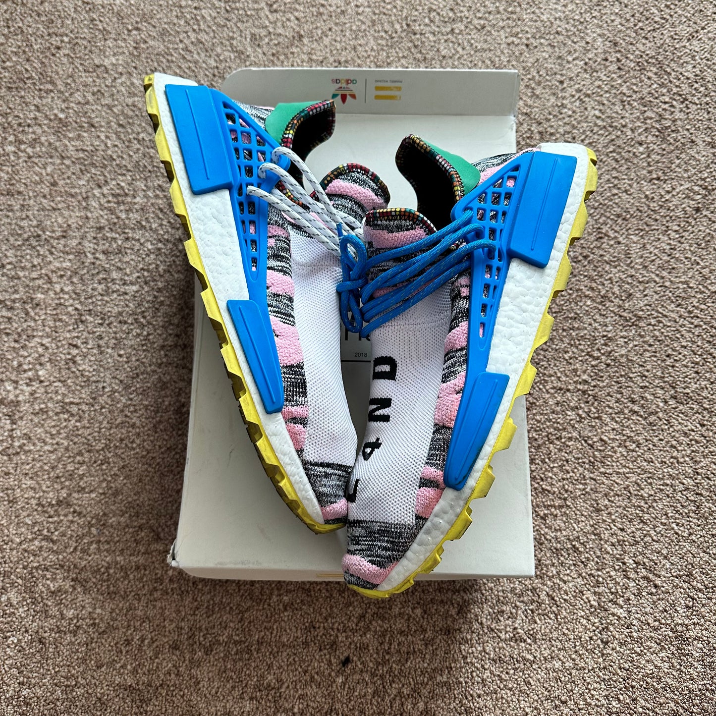 Adidas Hu Racer Moth3r Land Size 14