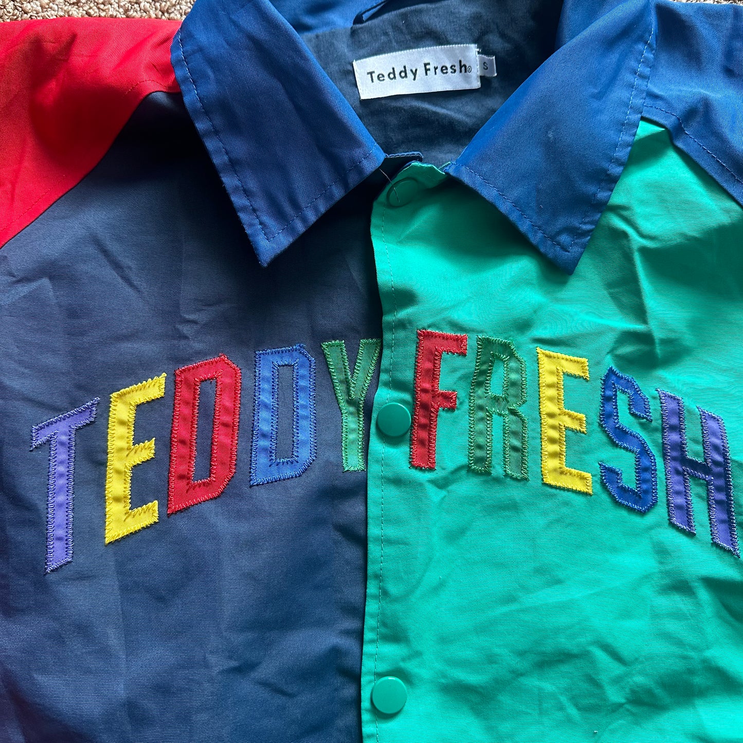 Teddy Fresh Jacket Wind Breaker Size S