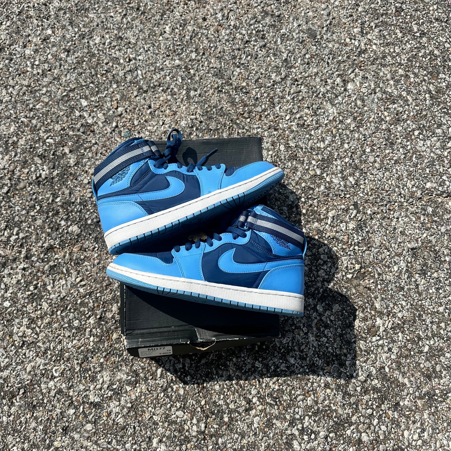 AJ1 Mid UNC Strap Size 10