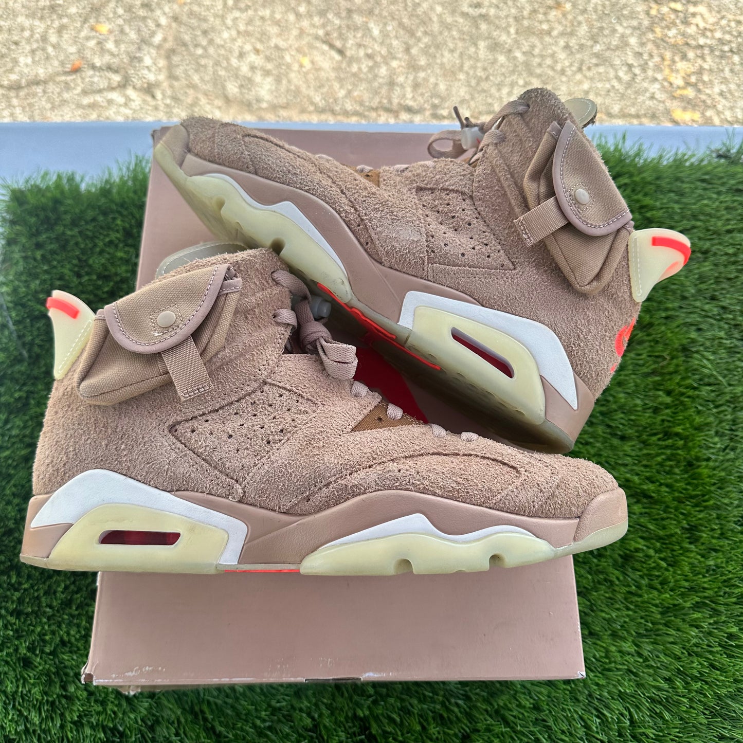 AJ6 British Kahki Size 10.5