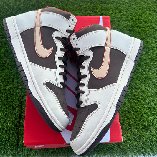 Dunk Hi Barouqe Brown Size 11.5