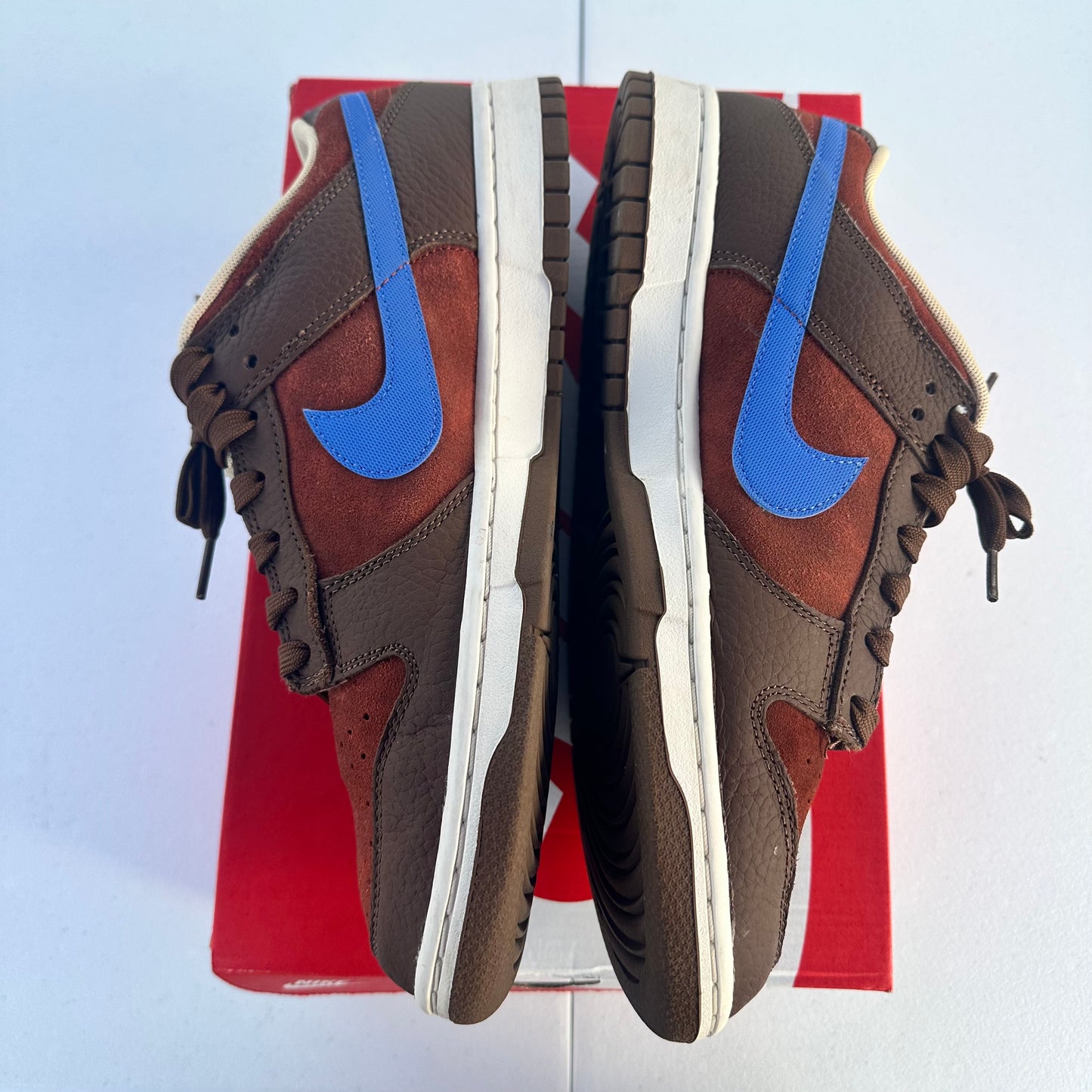 Nike Dunk Low Brown/ Blue Size 11