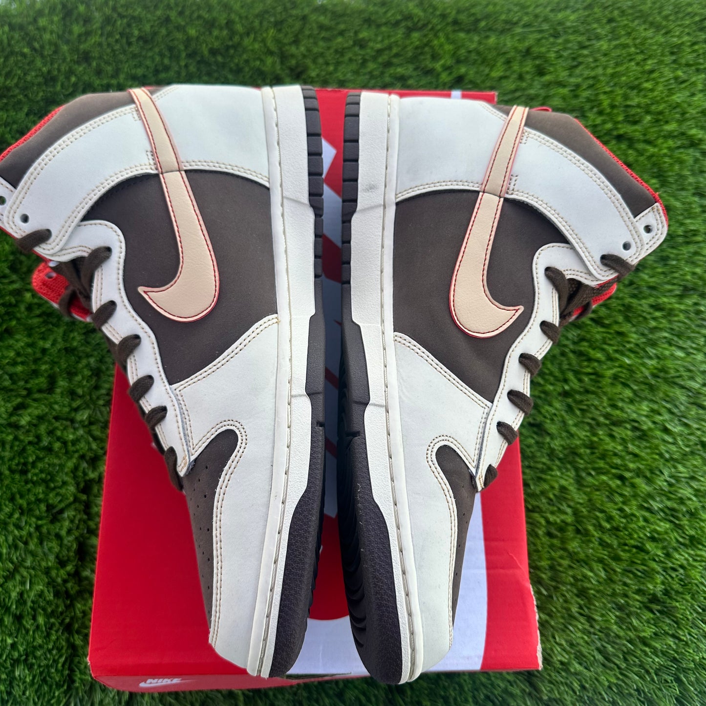 Dunk Hi Barouqe Brown Size 11.5