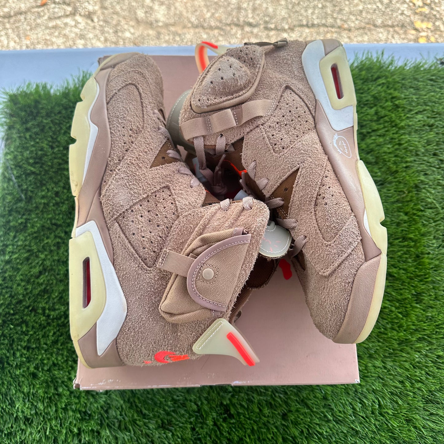 AJ6 British Kahki Size 10.5