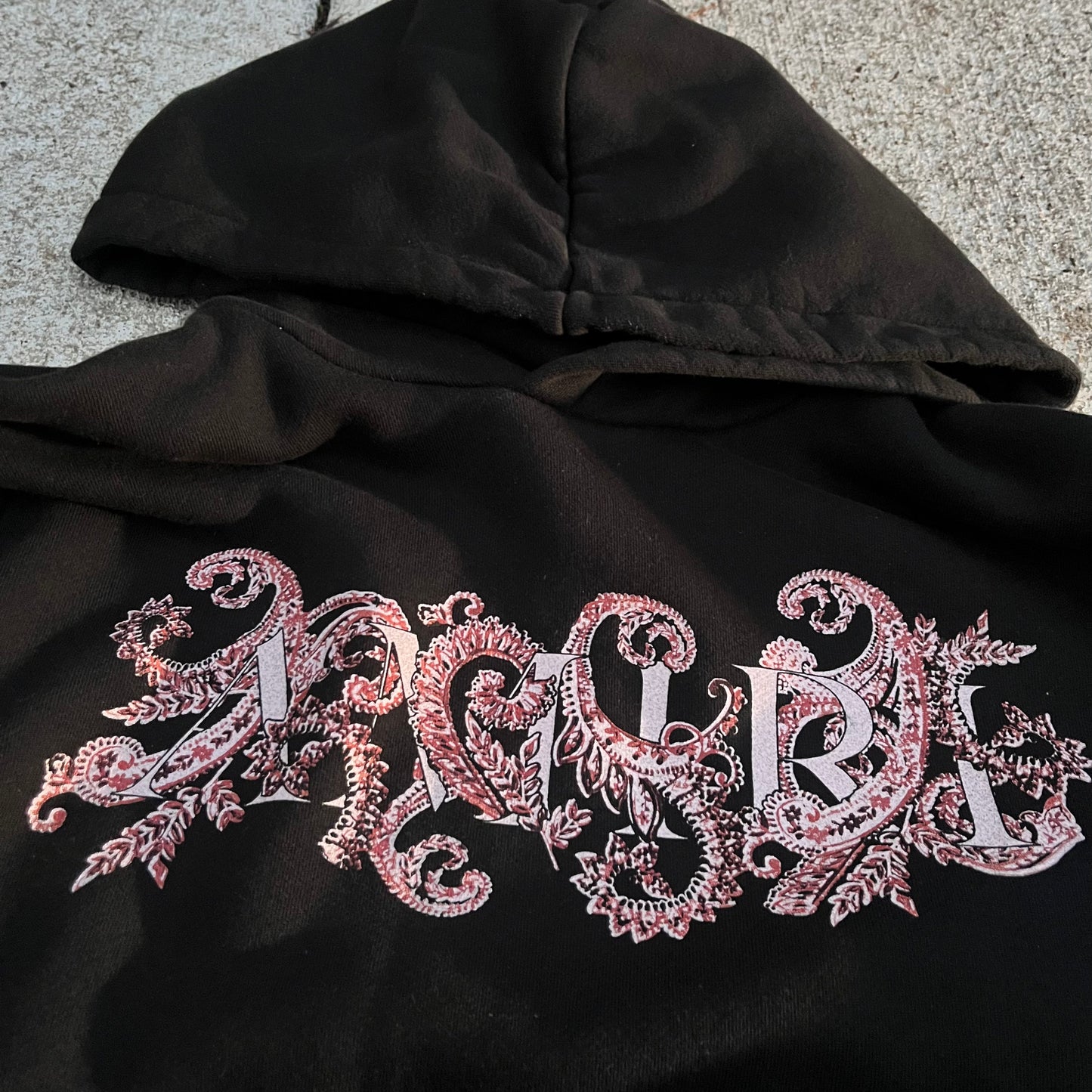 Amiri Hoodie Black Size Small