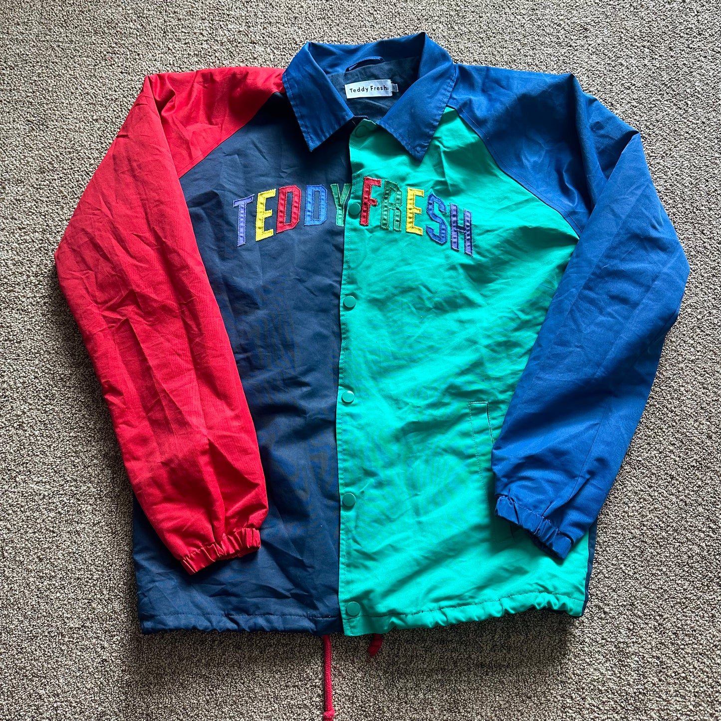 Teddy Fresh Jacket Wind Breaker Size S