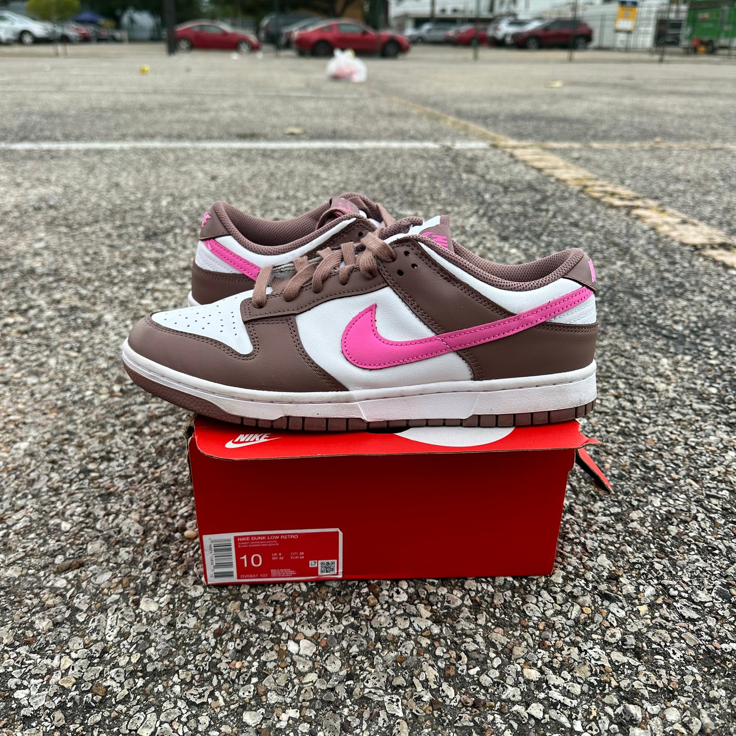 Dunk Low Brown Pink Size 10