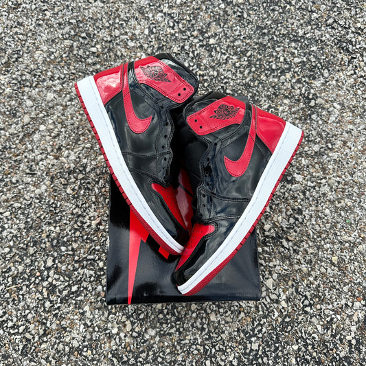 AJ1 Patent Bred Size 9.5