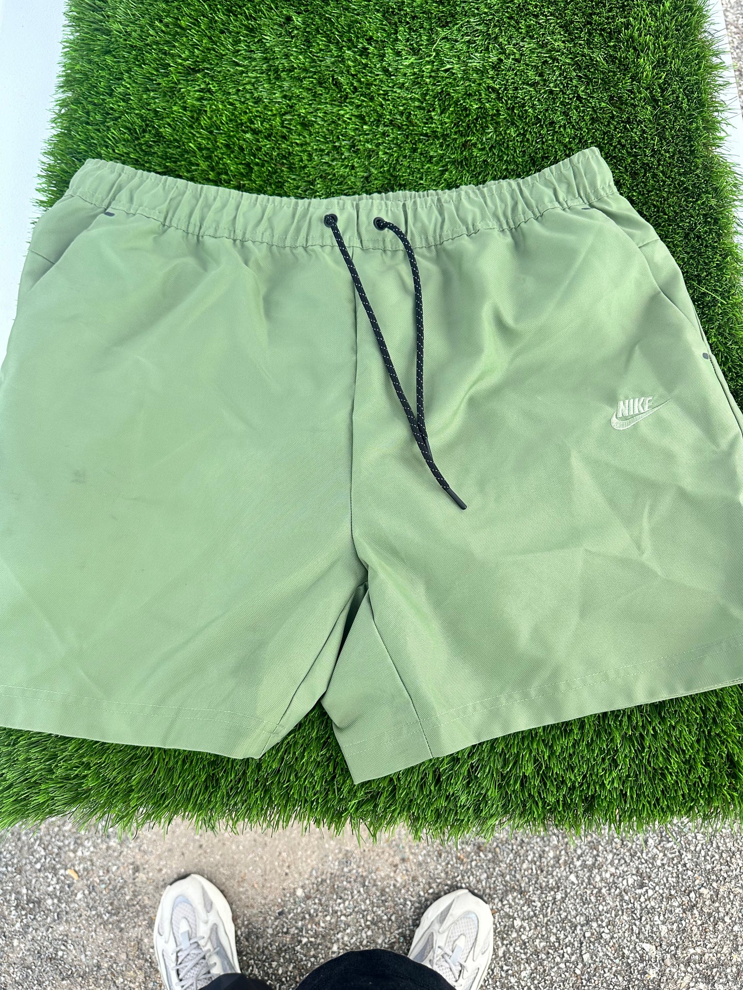 Nike olive Tech Shorts Size XL